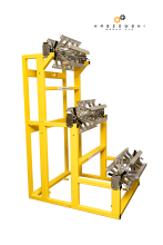24" Coil Upright Coil Rack